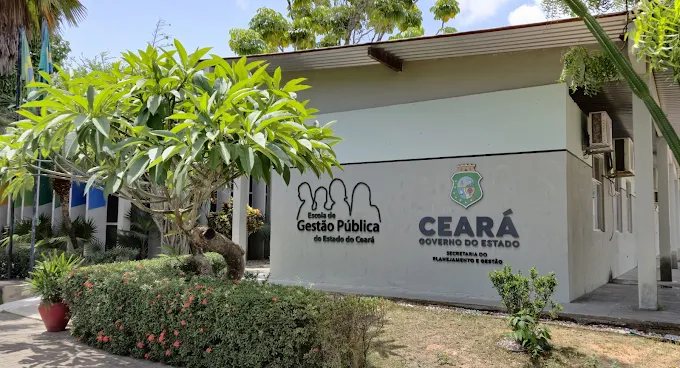 Fachada da Escola de Gestão Pública do Estado do Ceará